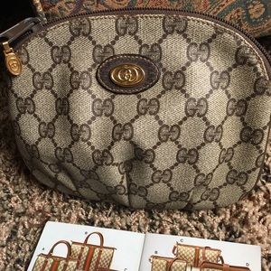 Vintage Gucci Cosmetic Case Rare